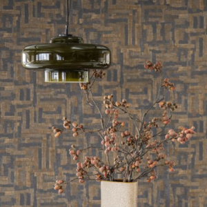 Luminaria colgante Vetro 40X40X20 taupe